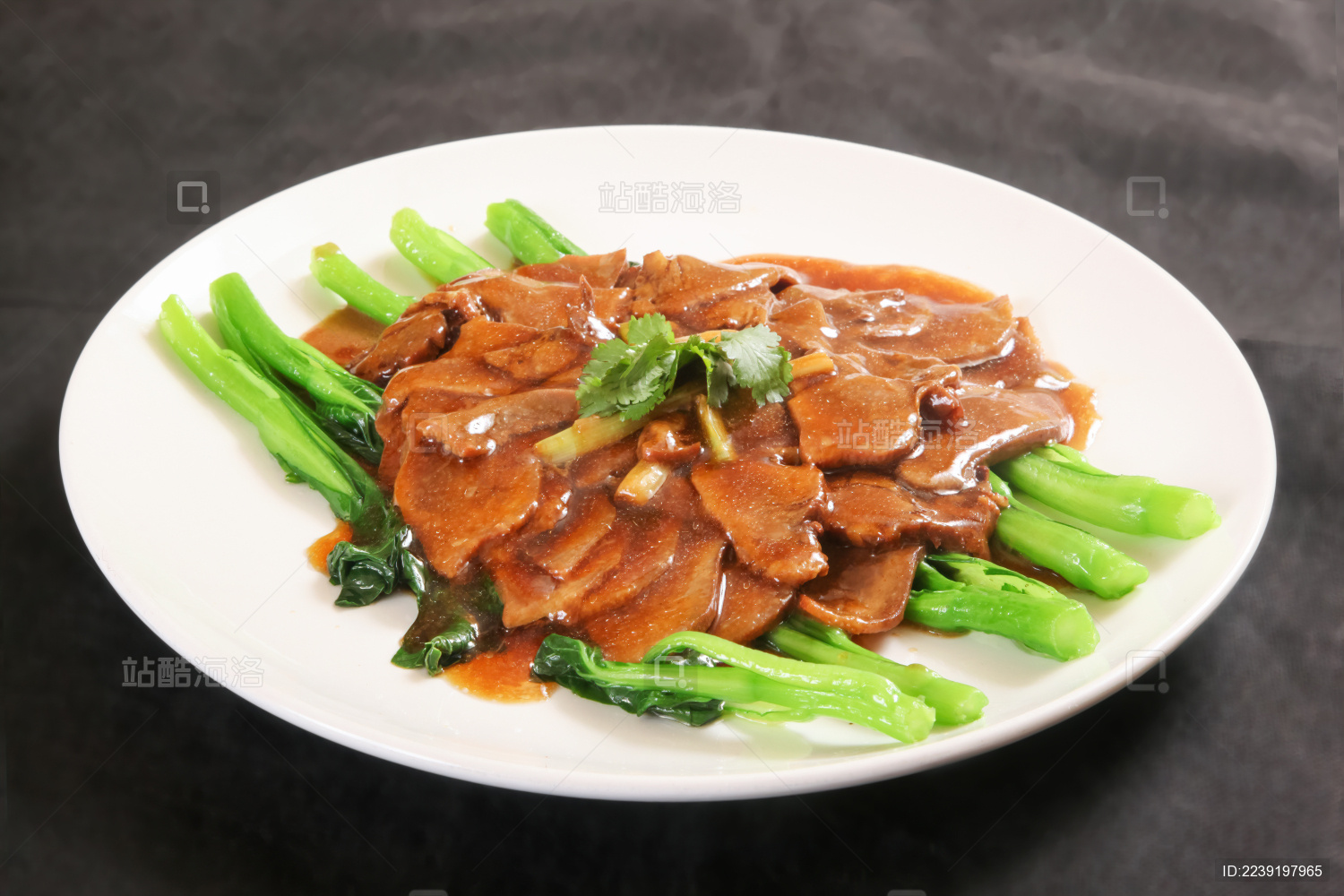 中餐美食-热菜-扒口条