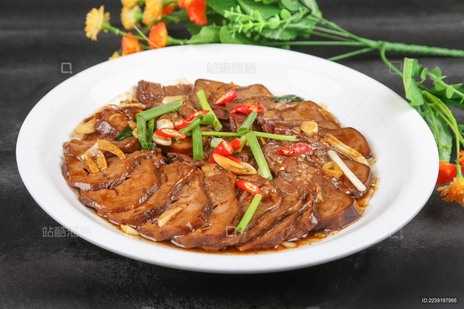 中餐美食-热菜-扒口条