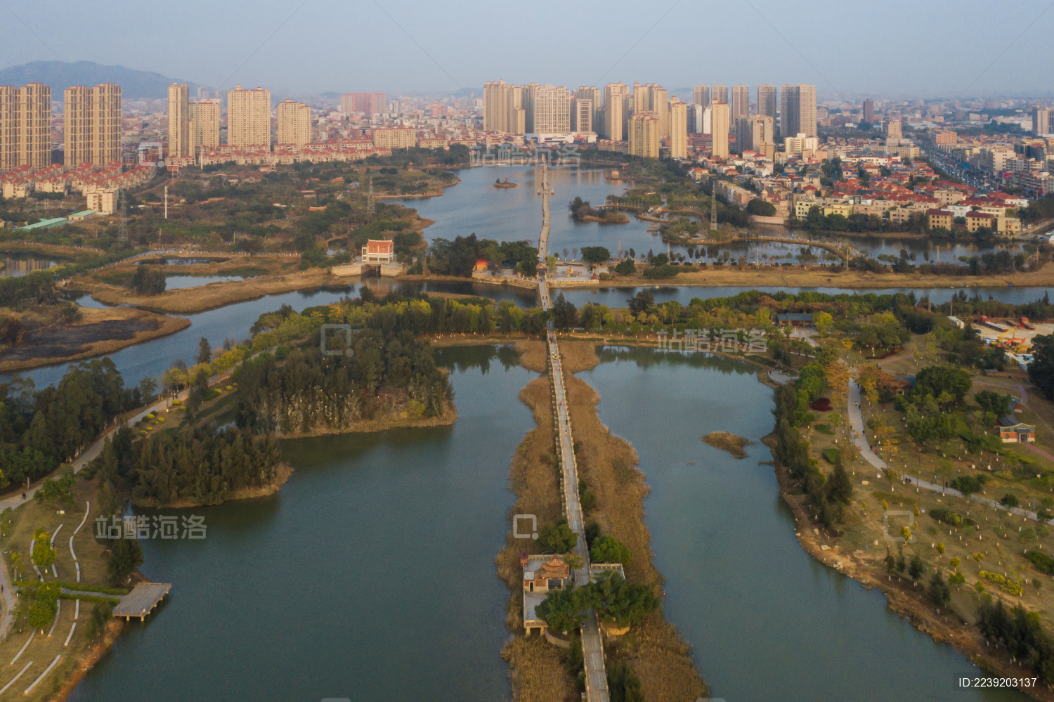 中国最长古石桥 泉州安平桥航拍