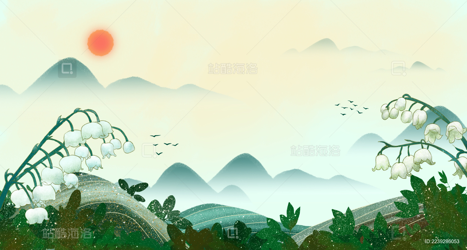 二十四节气立夏-铃兰