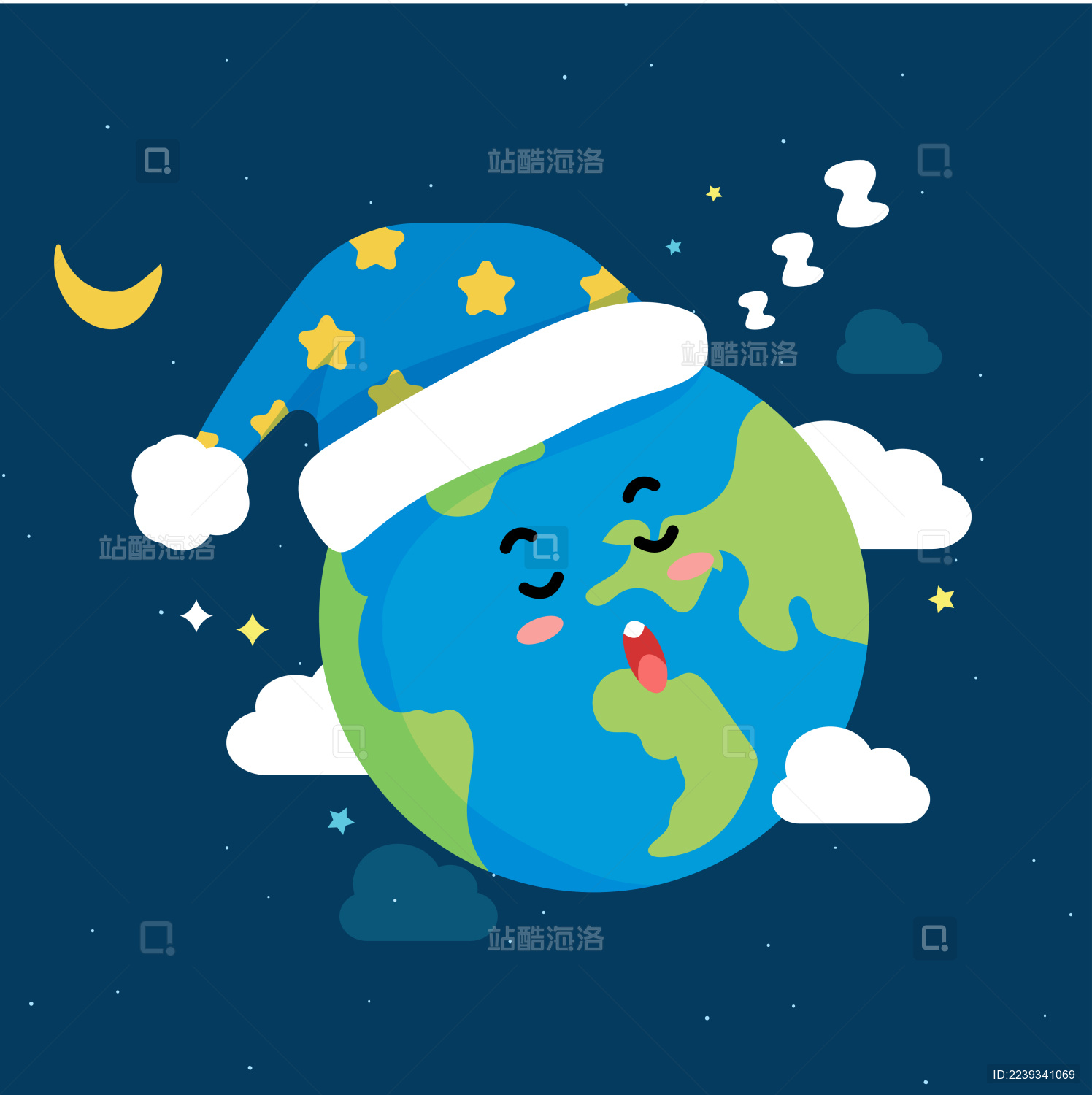 睡着的地球睡眠日