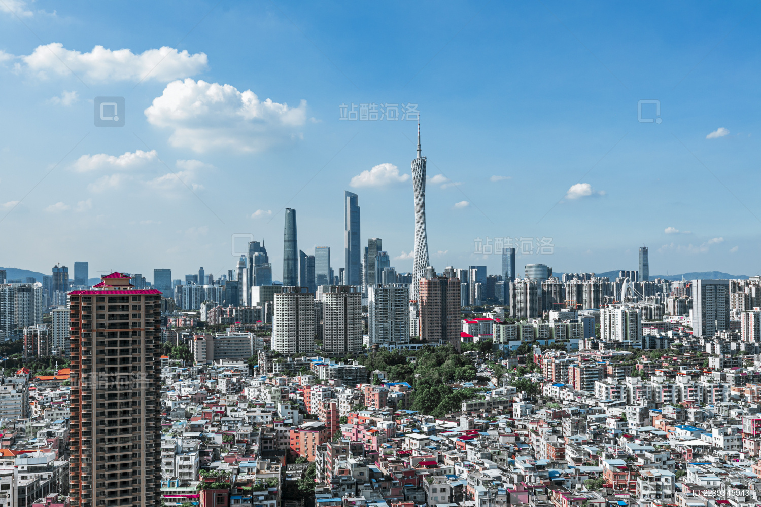 广州珠江新城建筑群
