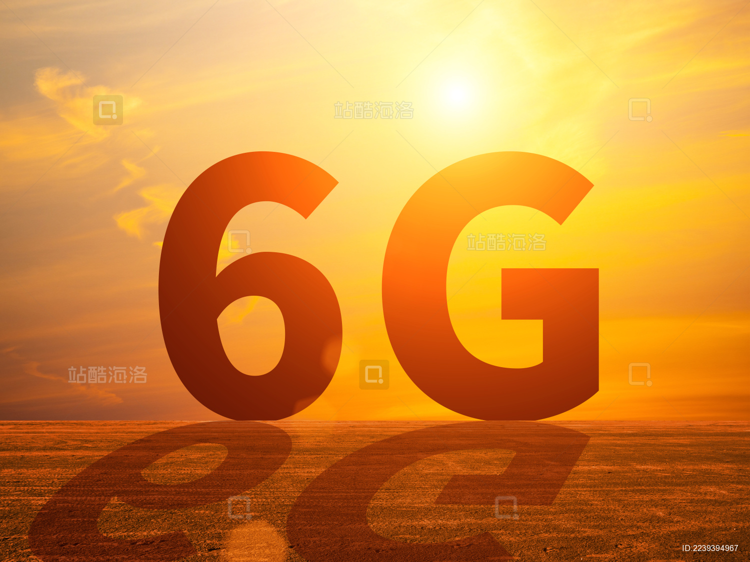 6g第六代移动通信技术logo符号