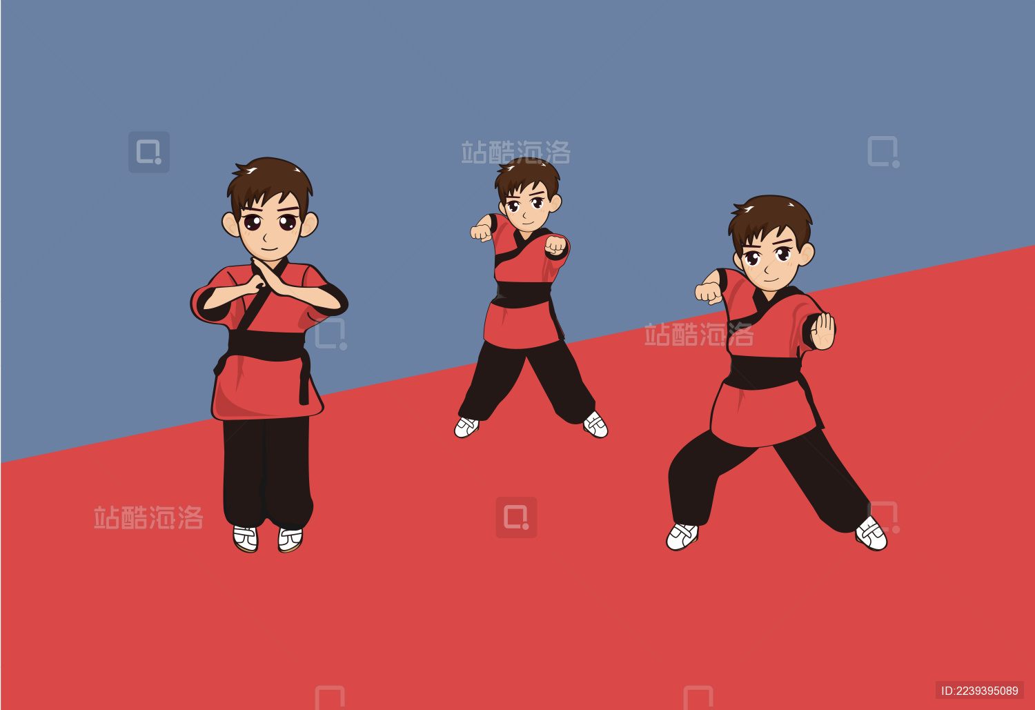Clipart Boy Karate - Taekwondo Cartoon - Png Download - Full Size ...