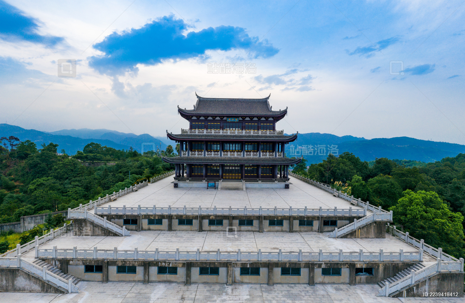 中国福建省宁德市镜台山公园