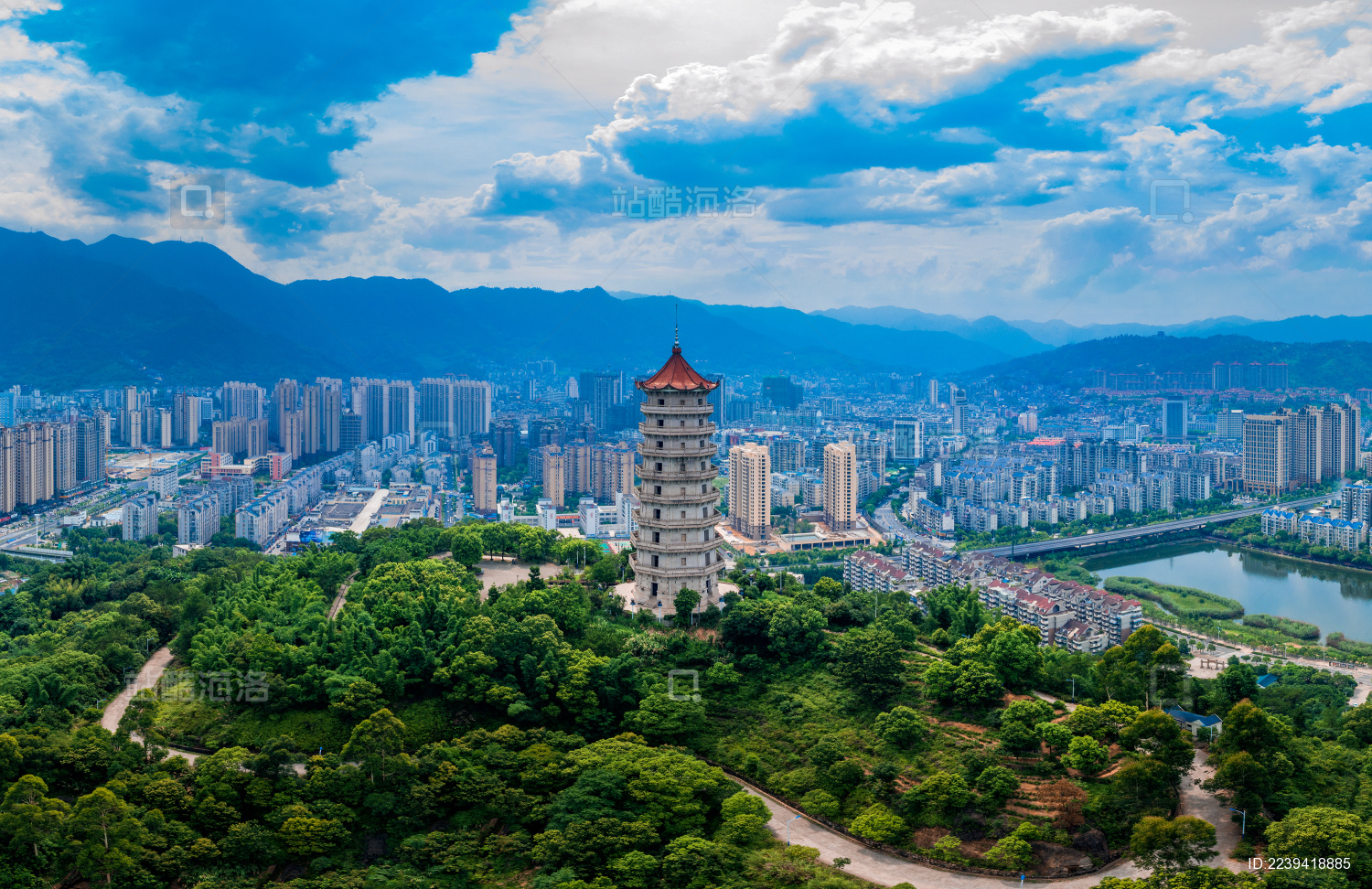 中国福建省宁德市塔山公园