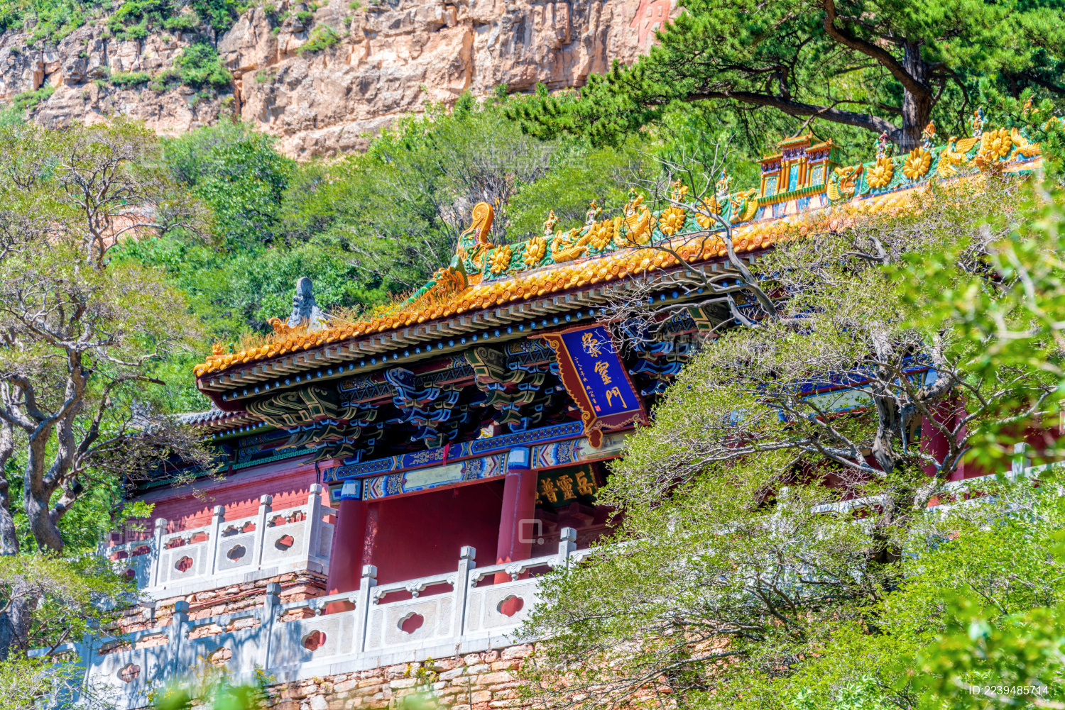 中国山西大同北岳恒山恒宗殿建筑群