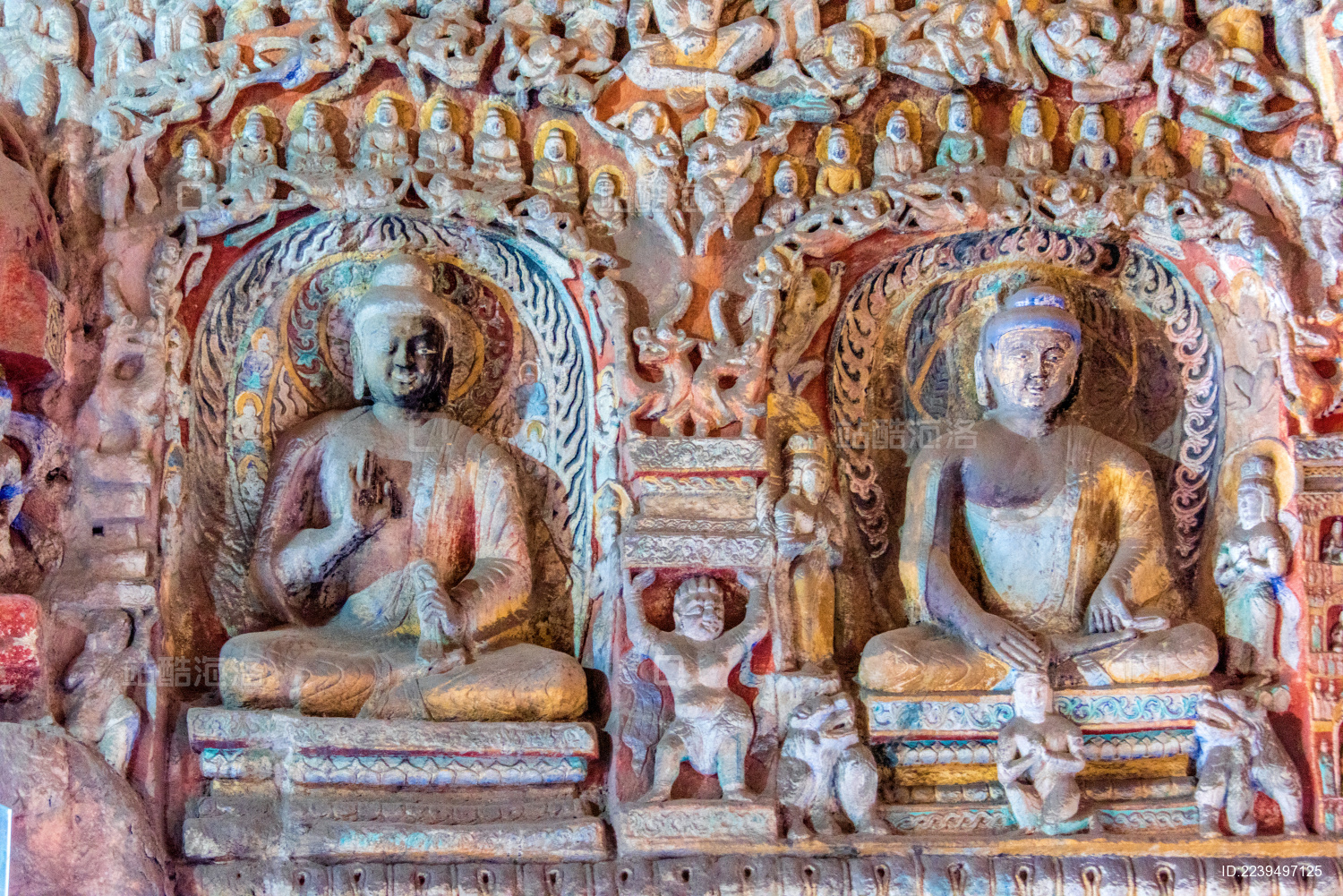 中国山西大同云冈石窟