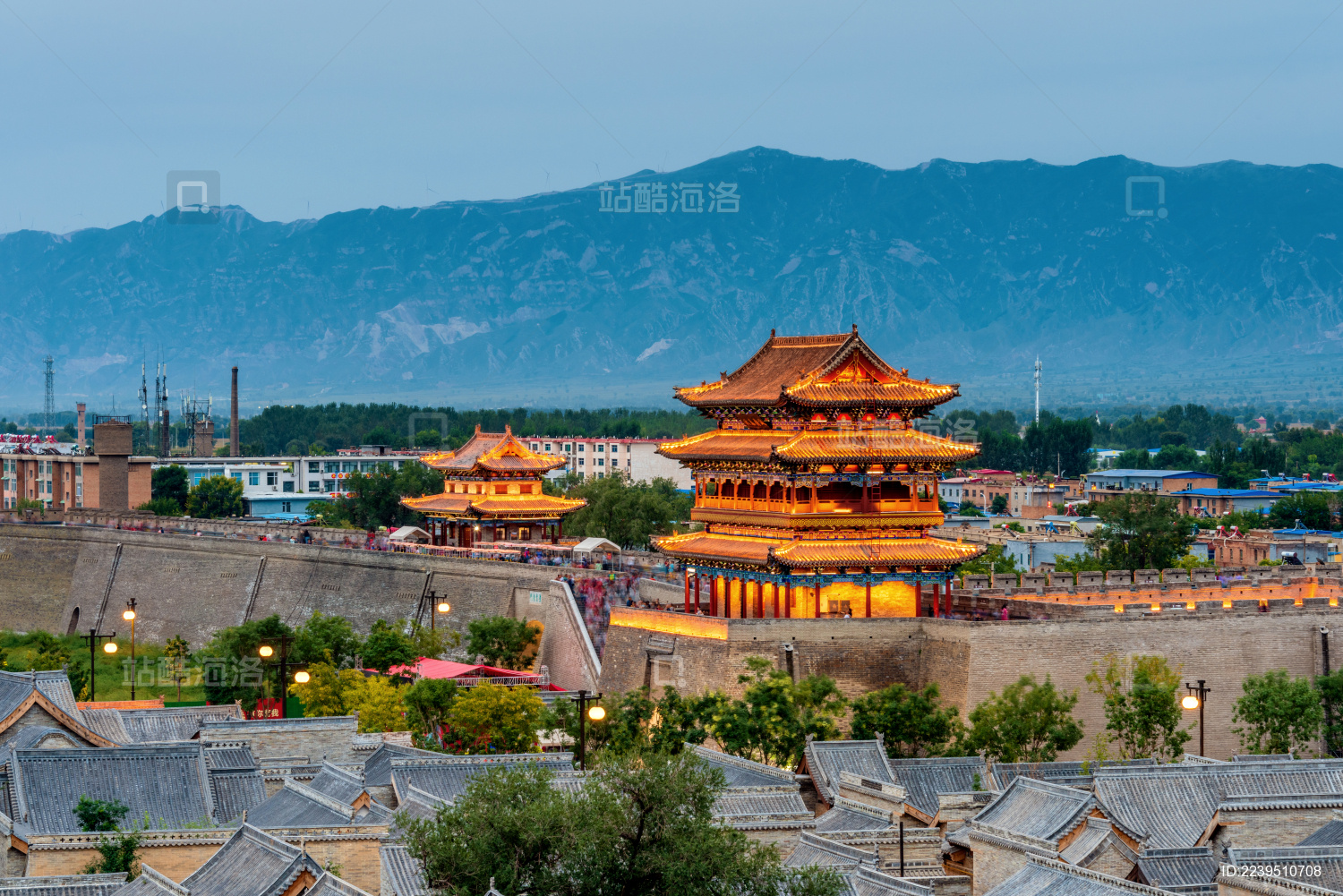 古城 夜景（下）-----山西忻州-中关村在线摄影论坛