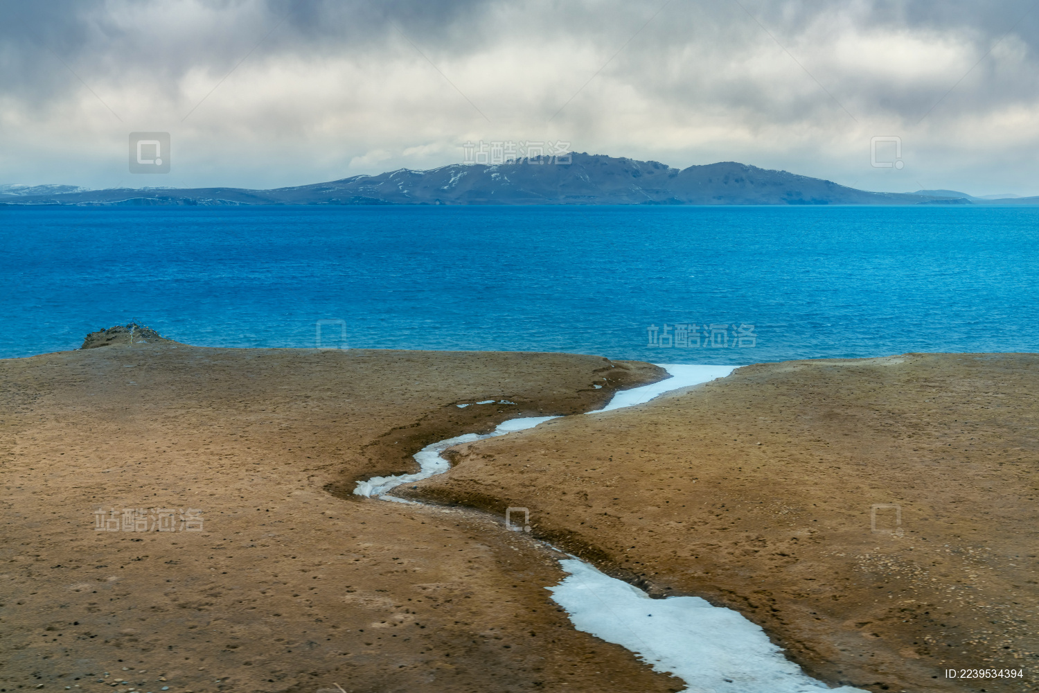 中国西藏自治区那曲错那湖风光