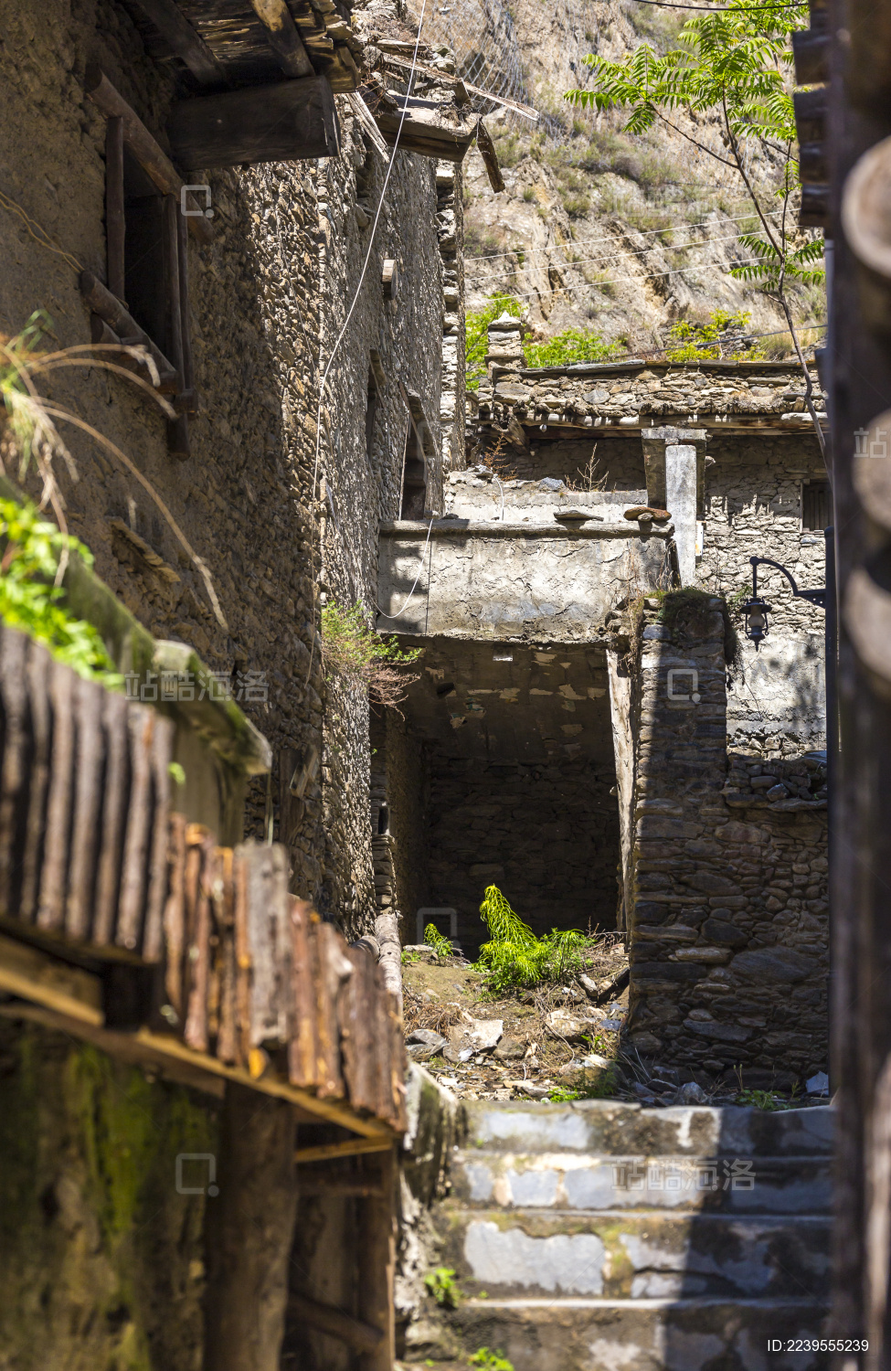 四川汶川龙溪羌人谷建筑