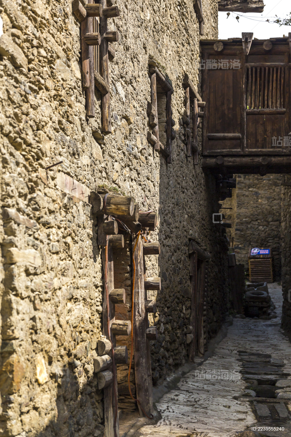 四川汶川龙溪羌人谷建筑