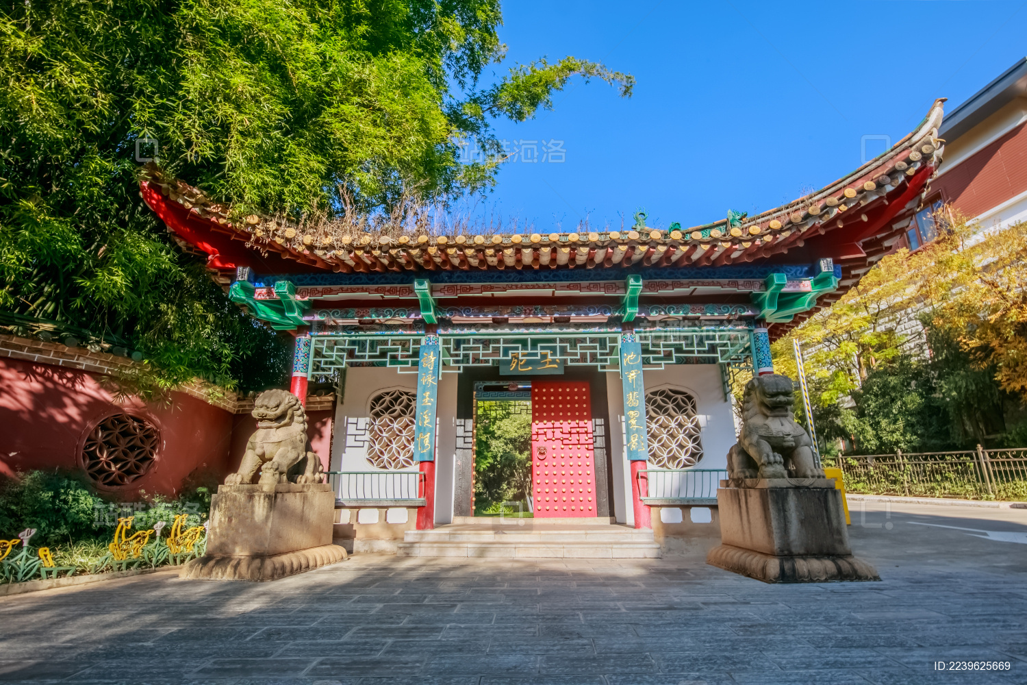 云南省玉溪市庭院古建园林建筑