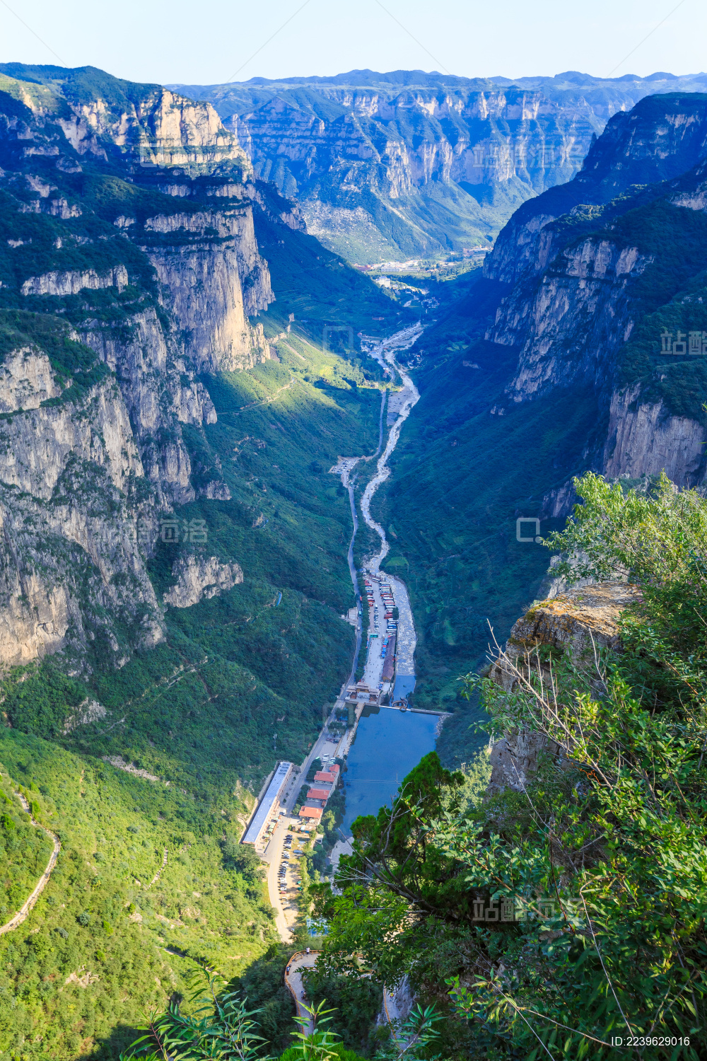 中国山西省长治市壶关太行山八泉峡大峡谷