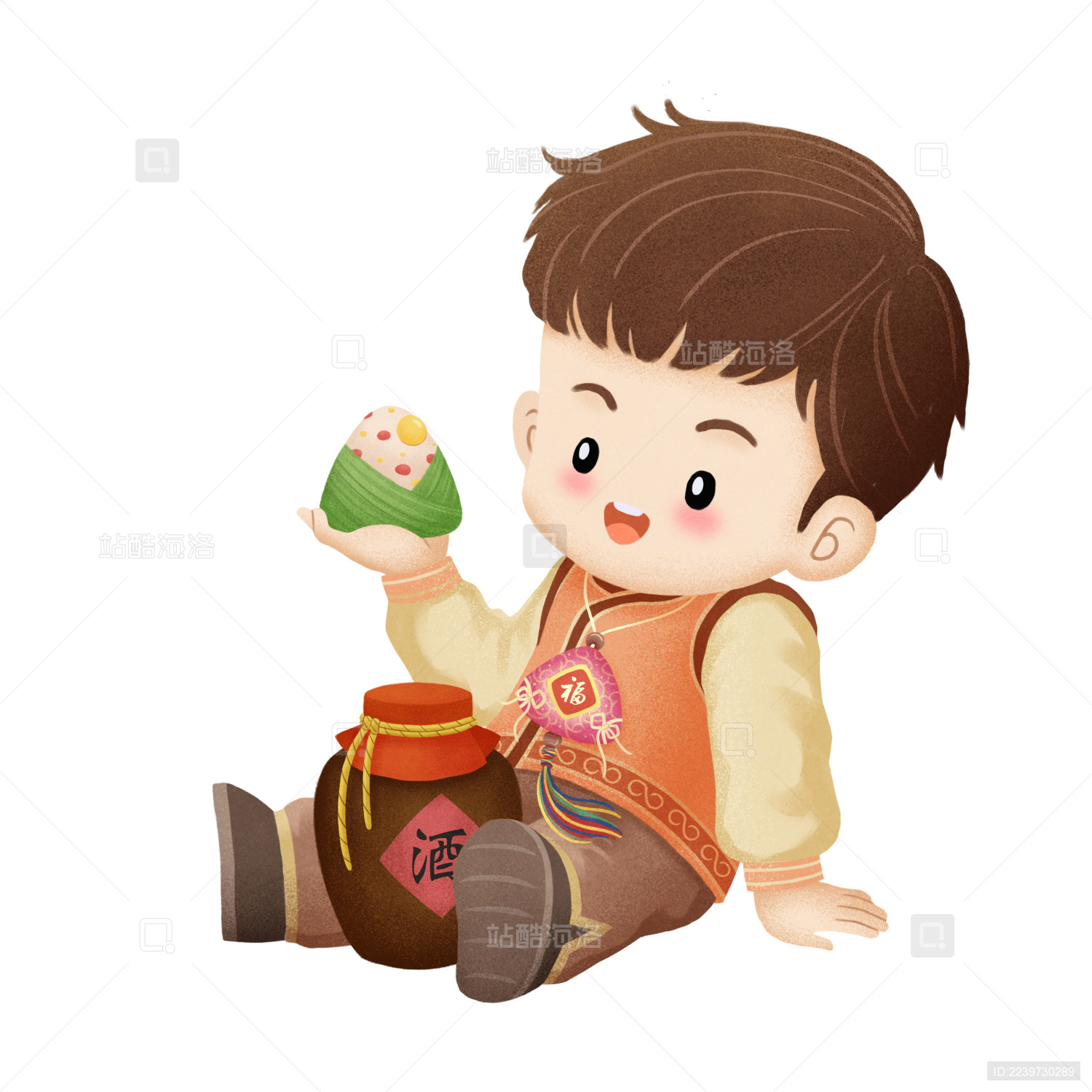 端午节传统习俗孩童