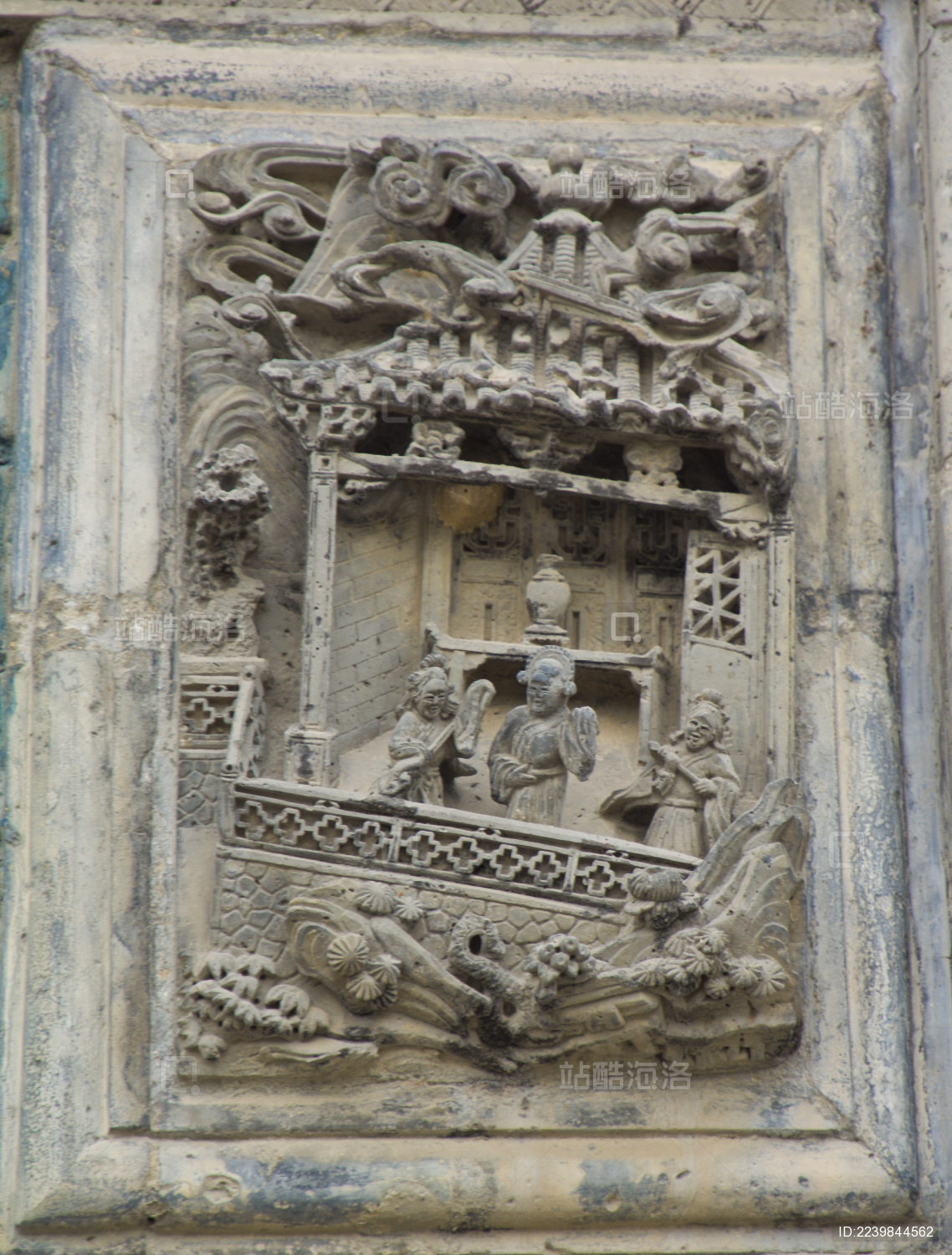 花戏楼 砖雕艺术