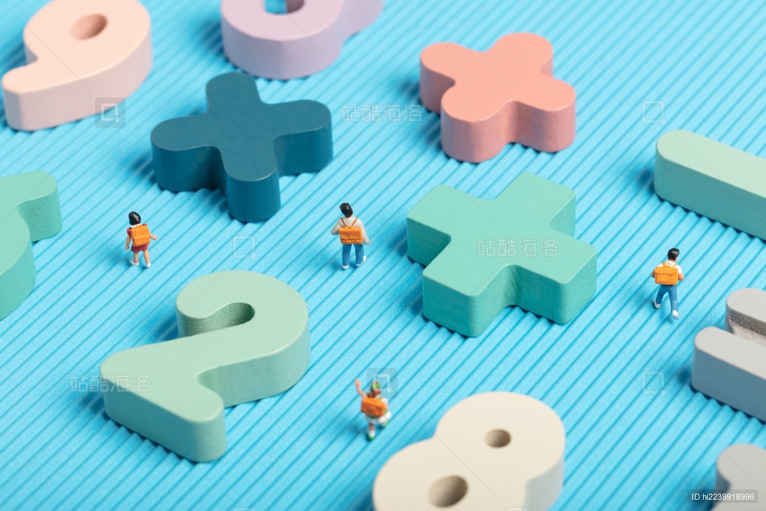 微缩创意积木数学四则运算算数中小学生