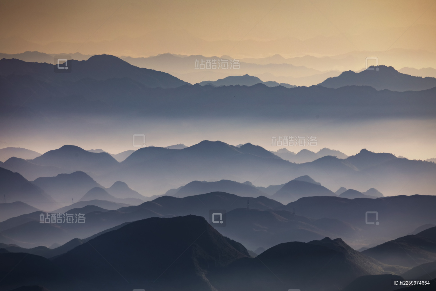 中国湖南郴州的莽山风光