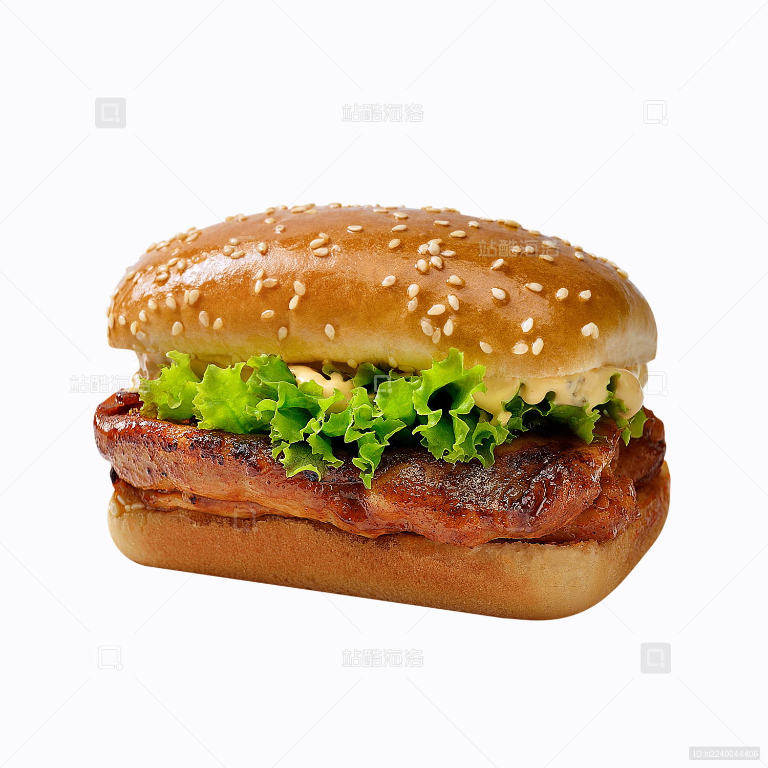 麦当劳板烧鸡腿堡制作过程食谱教程_AmaizngQ-站酷ZCOOL