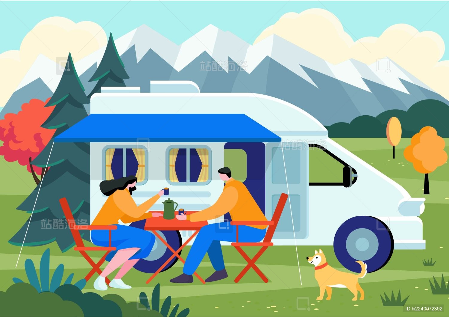 开车出门自驾游真快乐