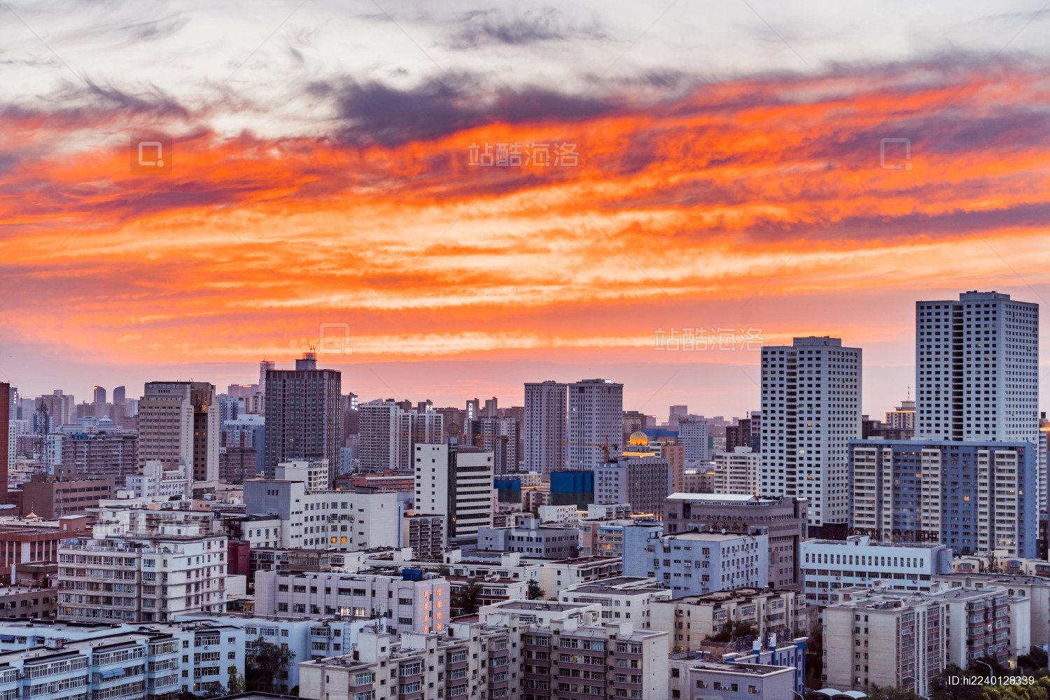 中国乌鲁木齐城市风光