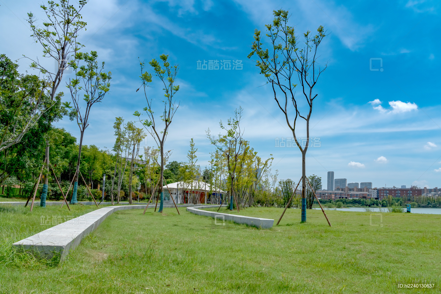 湖南长沙岳麓山后湖国际艺术园一瞥