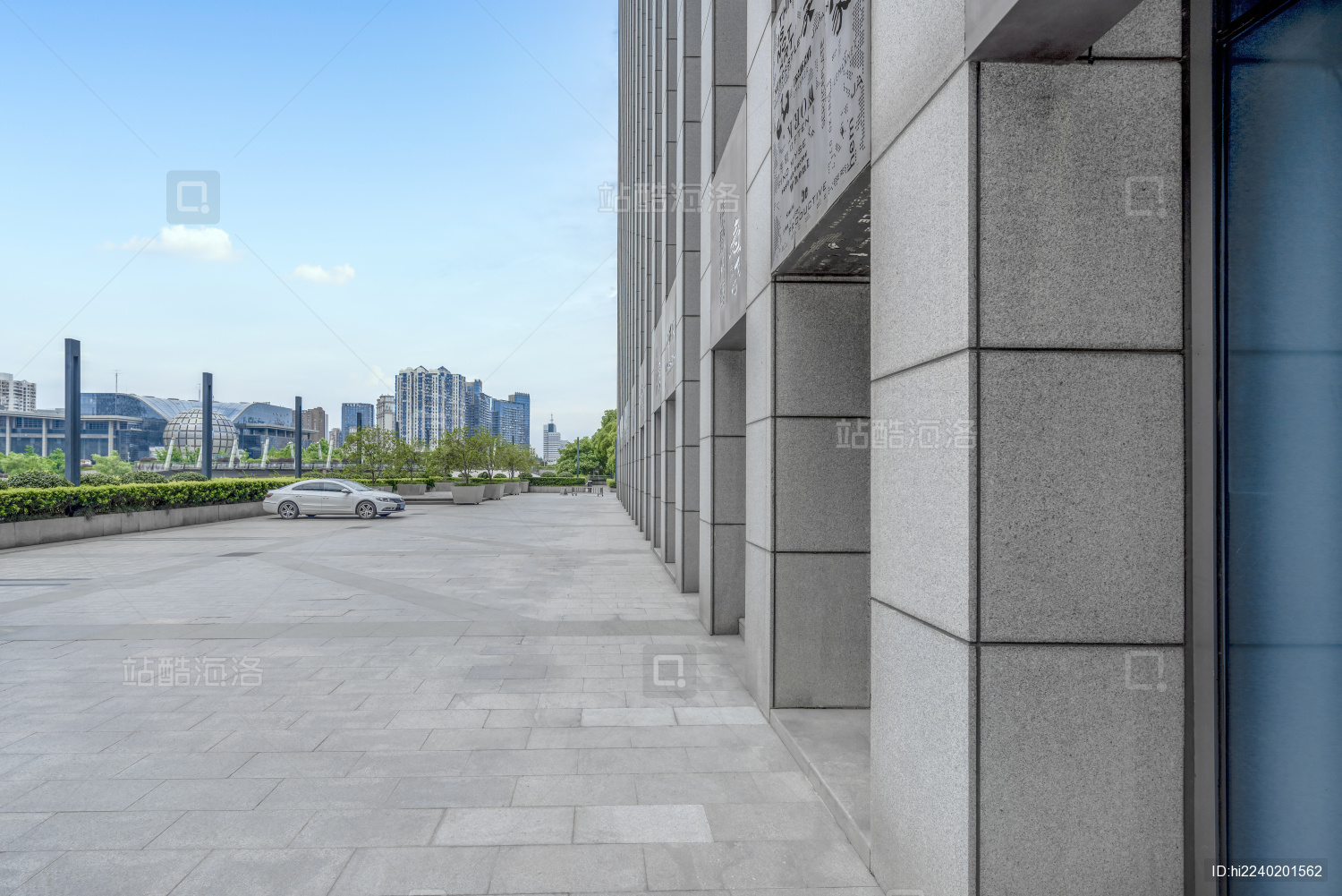 城市建筑街区商业街