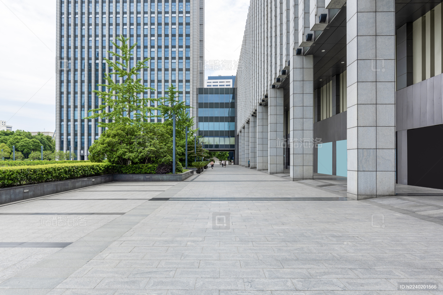 城市建筑街区商业街