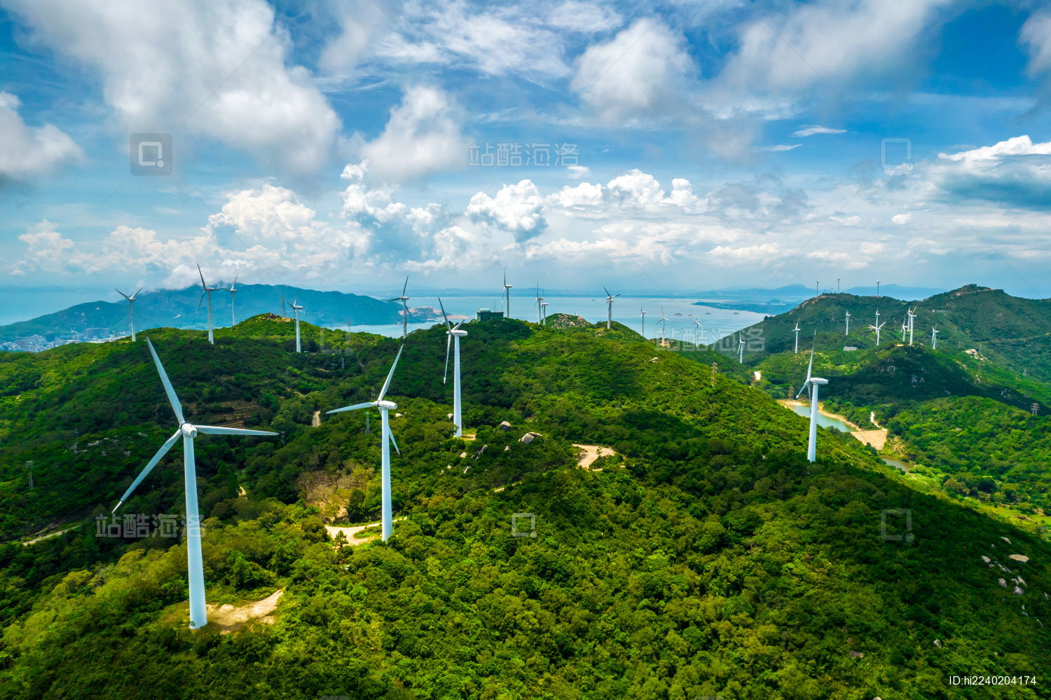 中国广东省南澳县风力发电