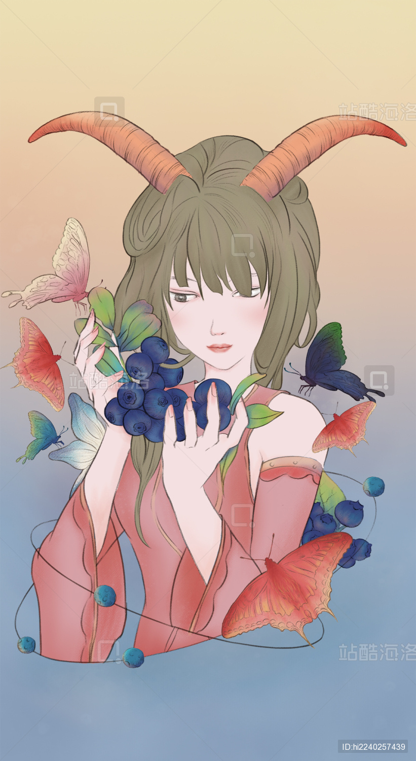 星座之蓝莓女孩