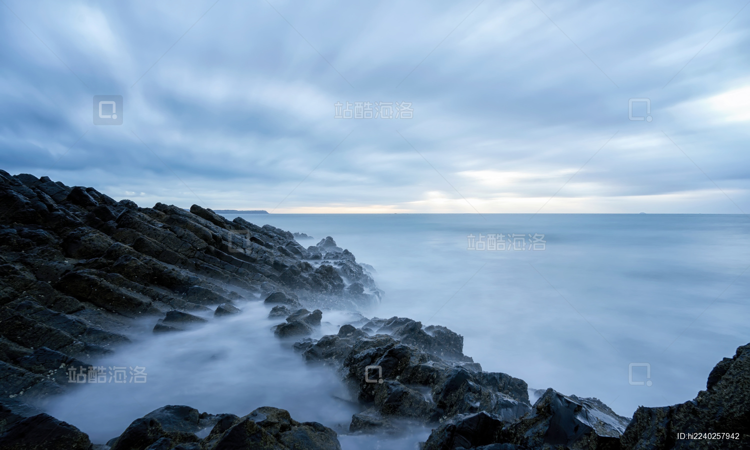 中国福建白塘湾火山岩