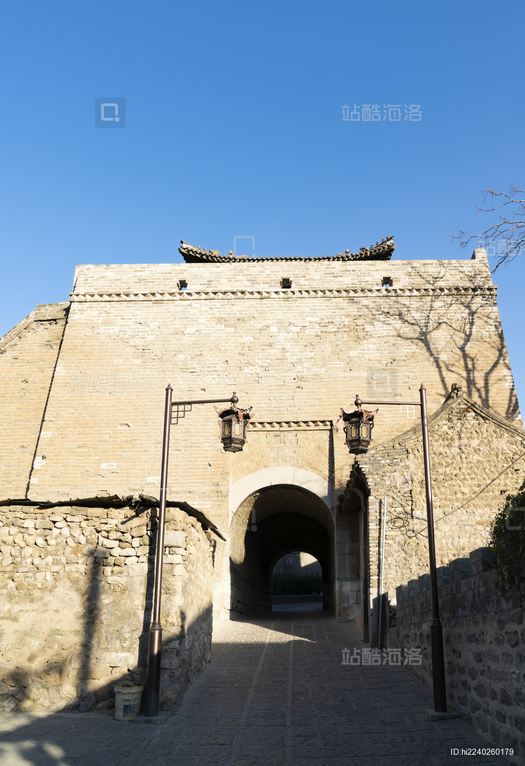 中国山西阳泉市平定县娘子关关楼