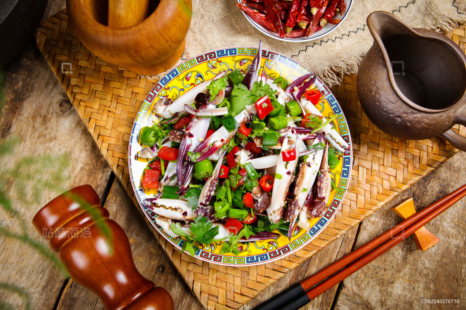 潮汕特色菜生腌醉蟹钳