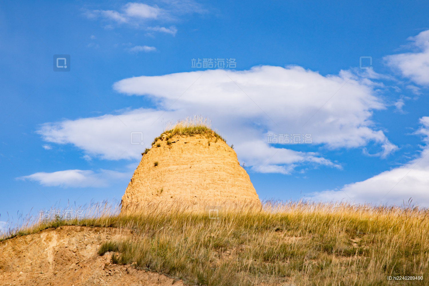 中国山西大同新平堡长城遗址