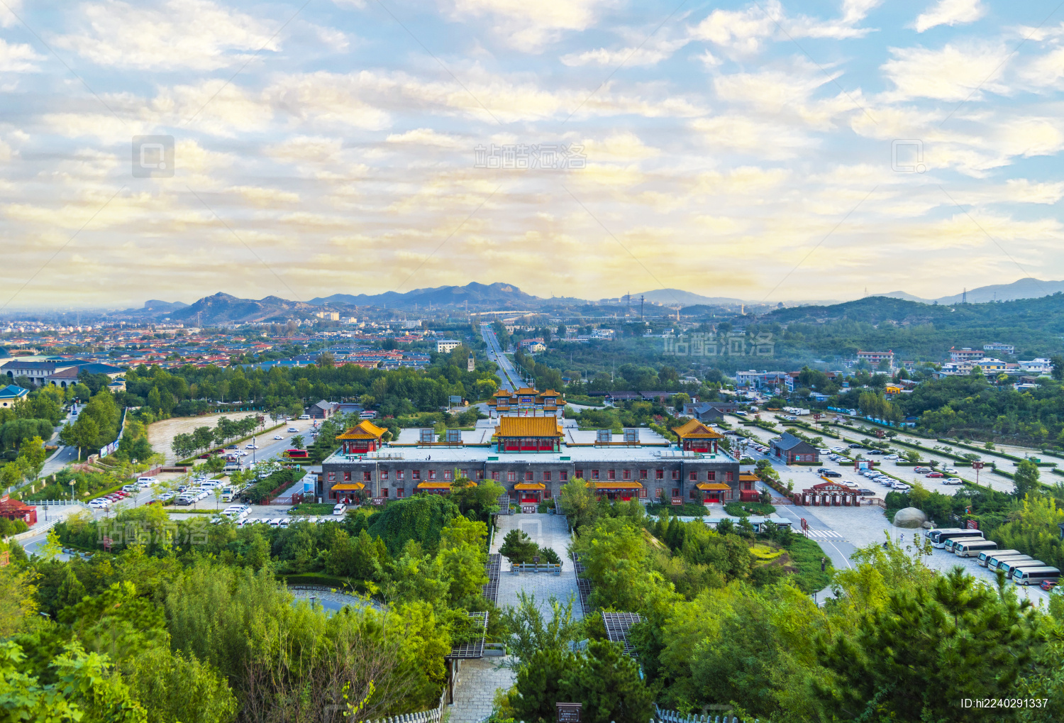 中国天津蓟县盘山风景区风光