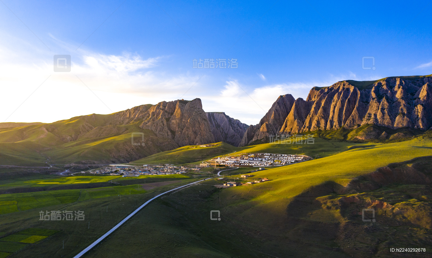 航拍甘肃甘南甘加秘境