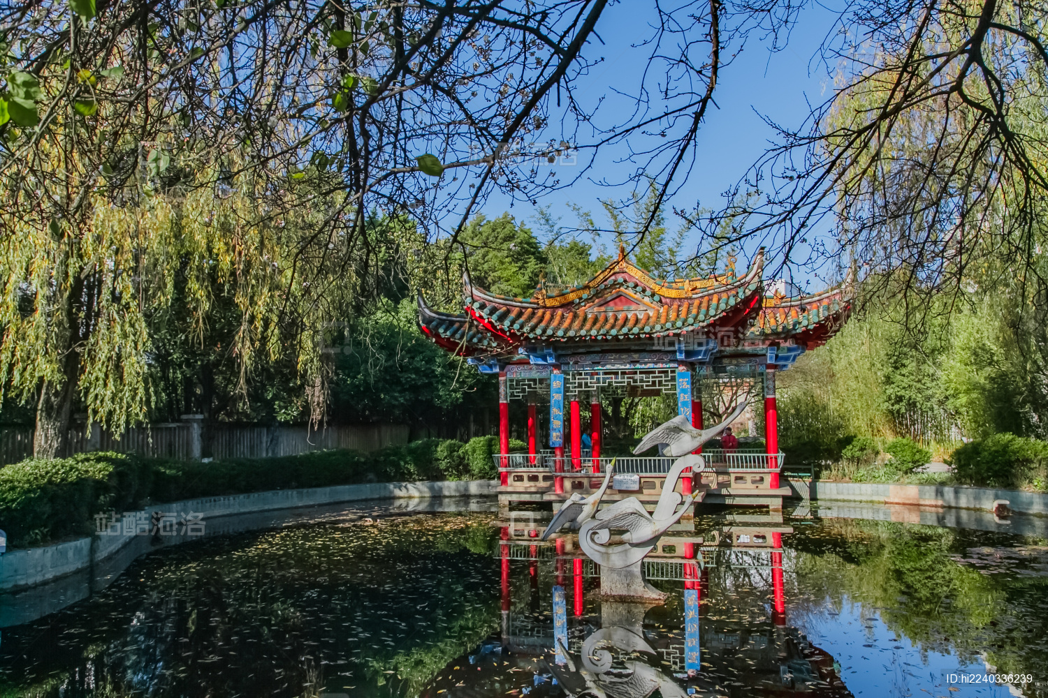 云南省玉溪市庭院古建园林建筑