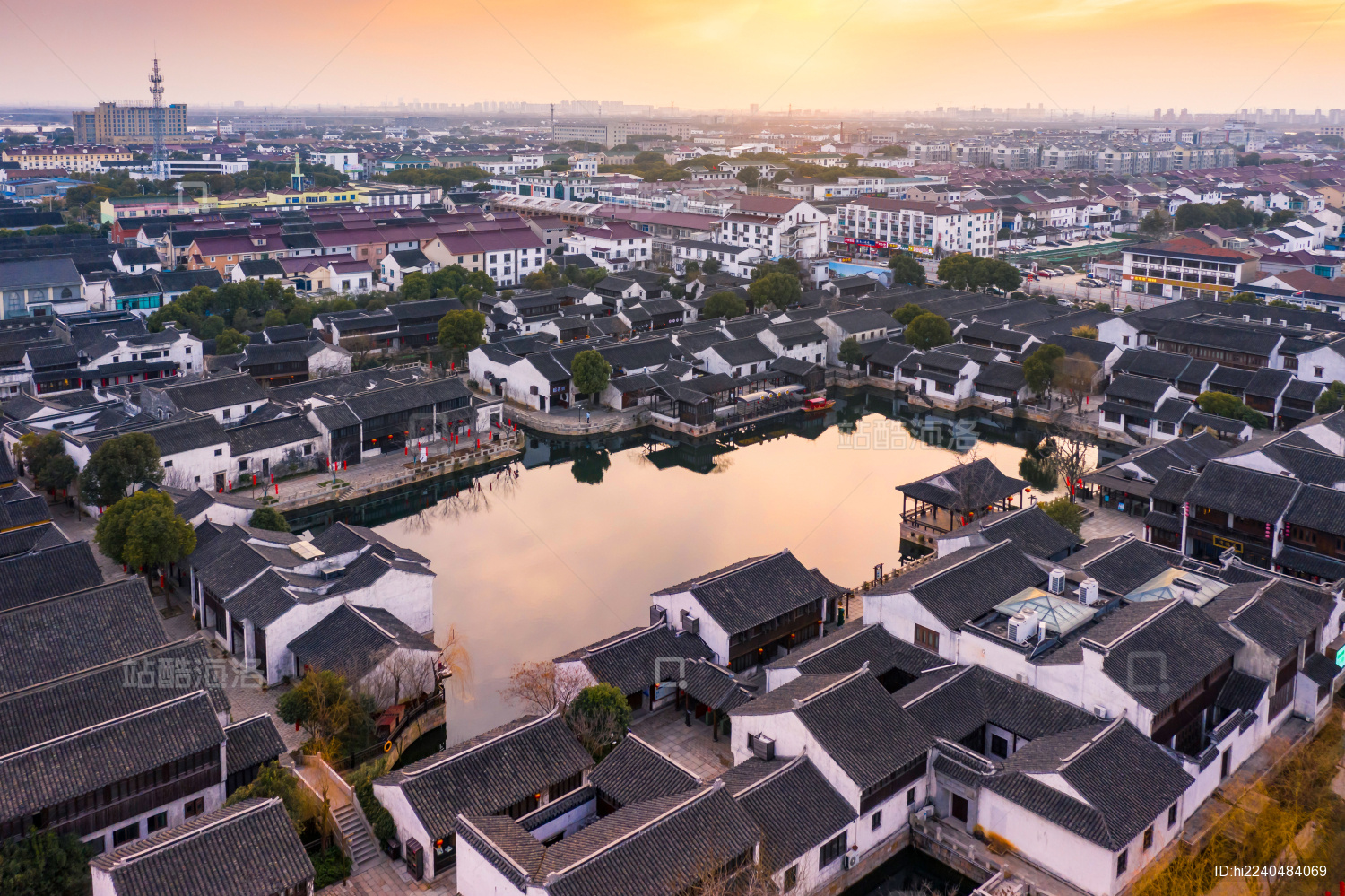 中国江苏省无锡市锡山区鹅湖镇荡口古镇