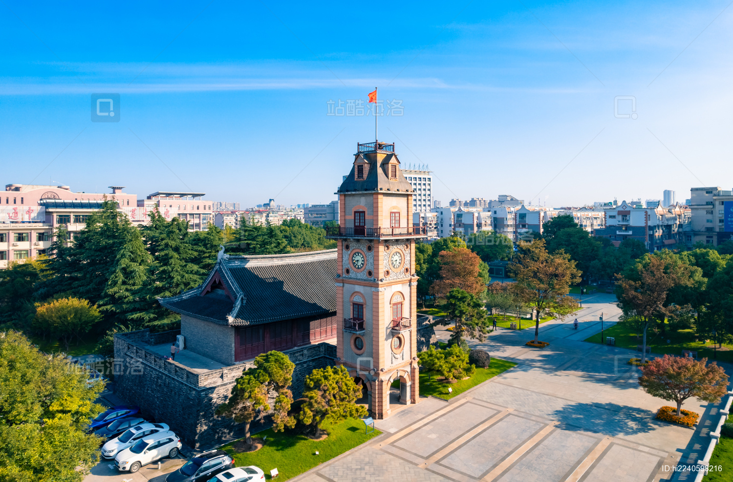 江苏省南通钟楼城市环境