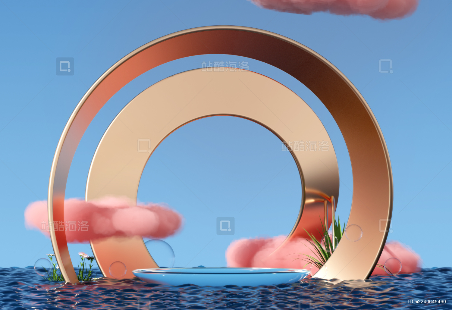 美妆水润场景展示