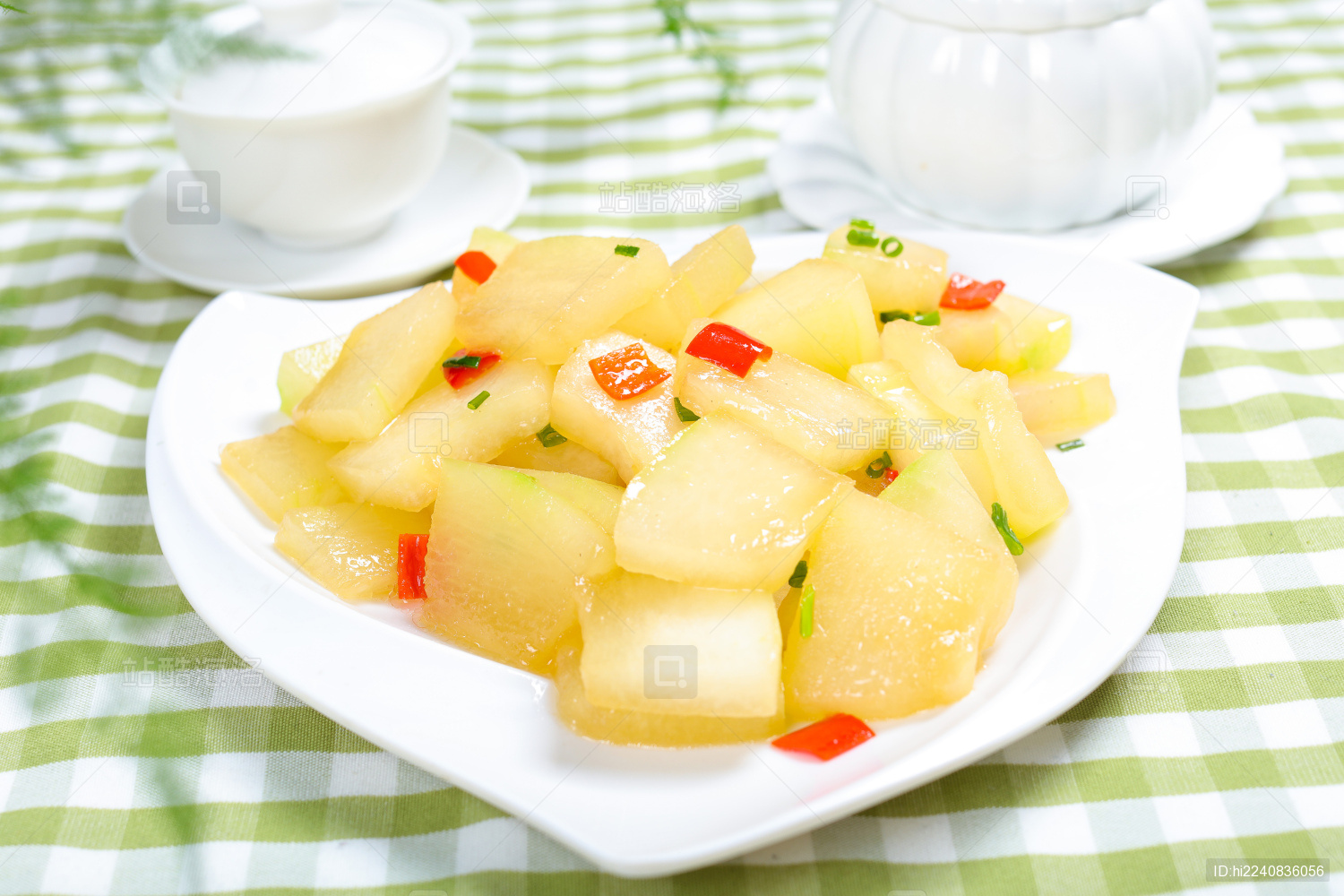 美味家常菜炒冬瓜