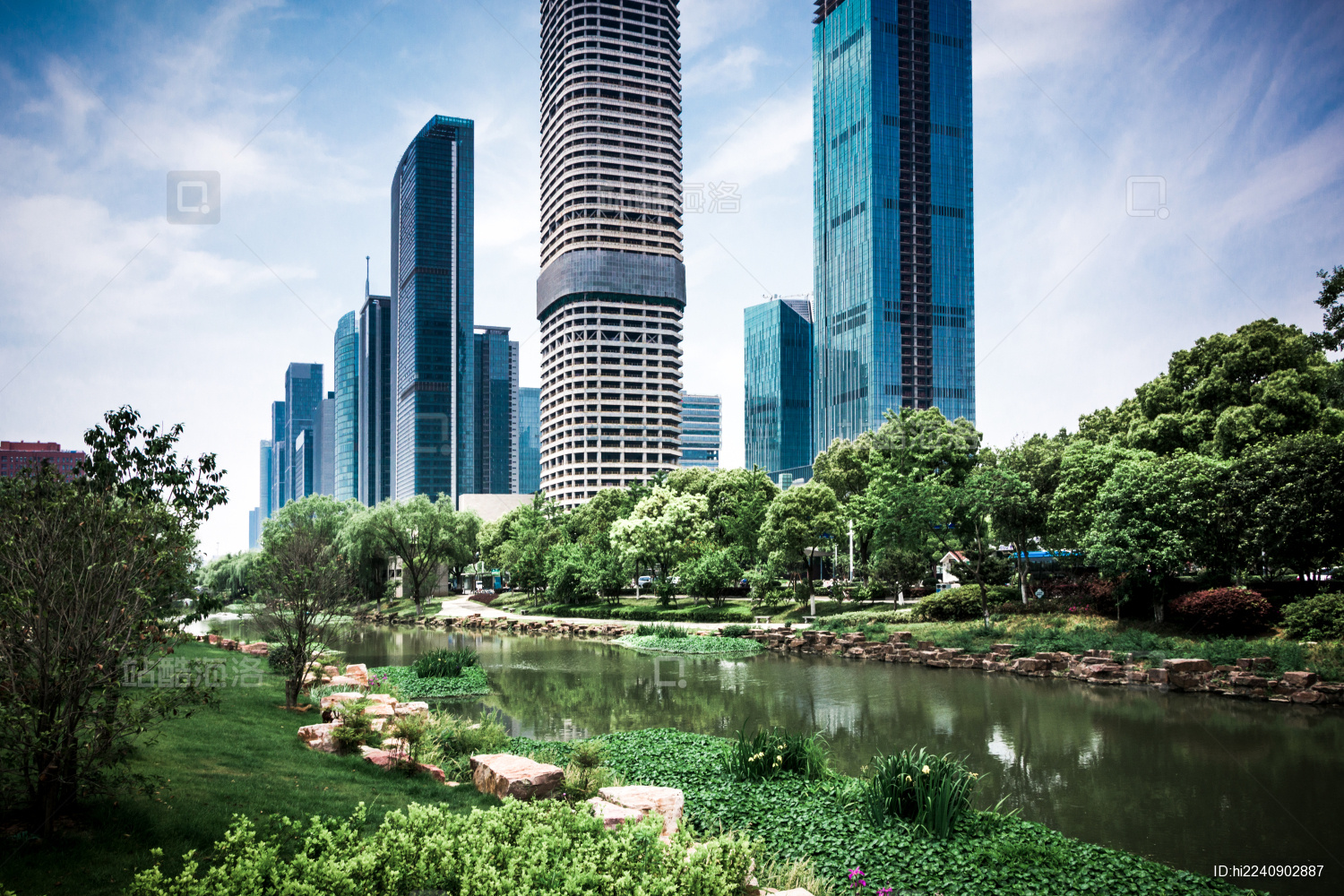 南京市河西金融区商务建筑