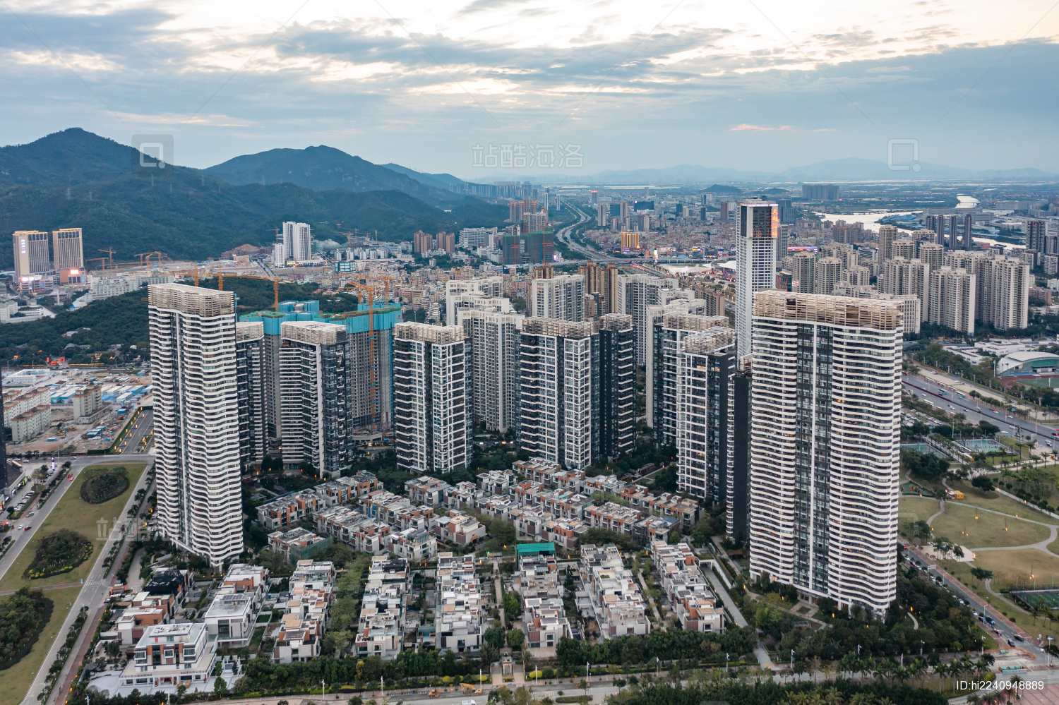 广东省珠海市中信红树湾航拍