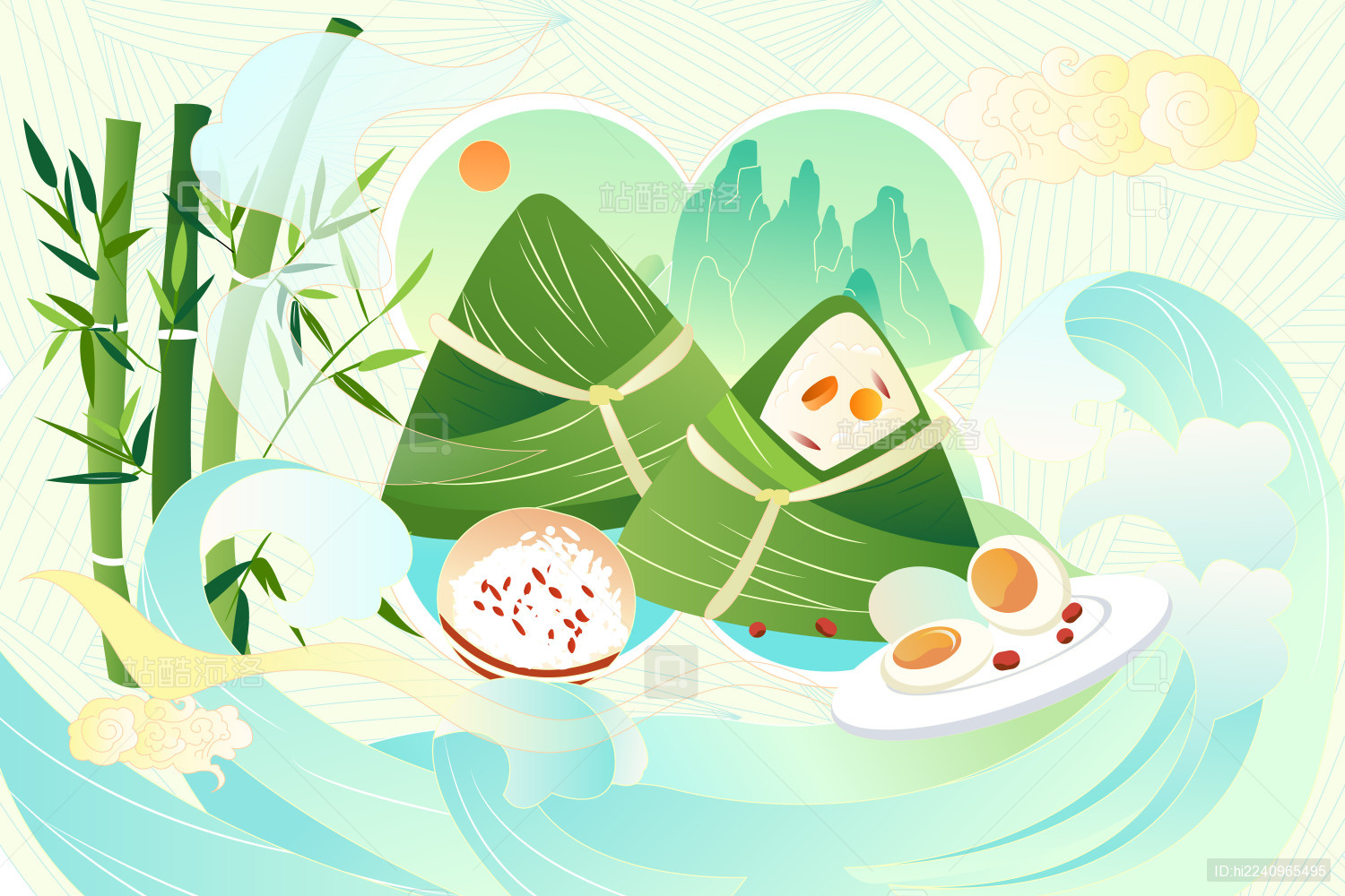 粽子是端午节的传统食物