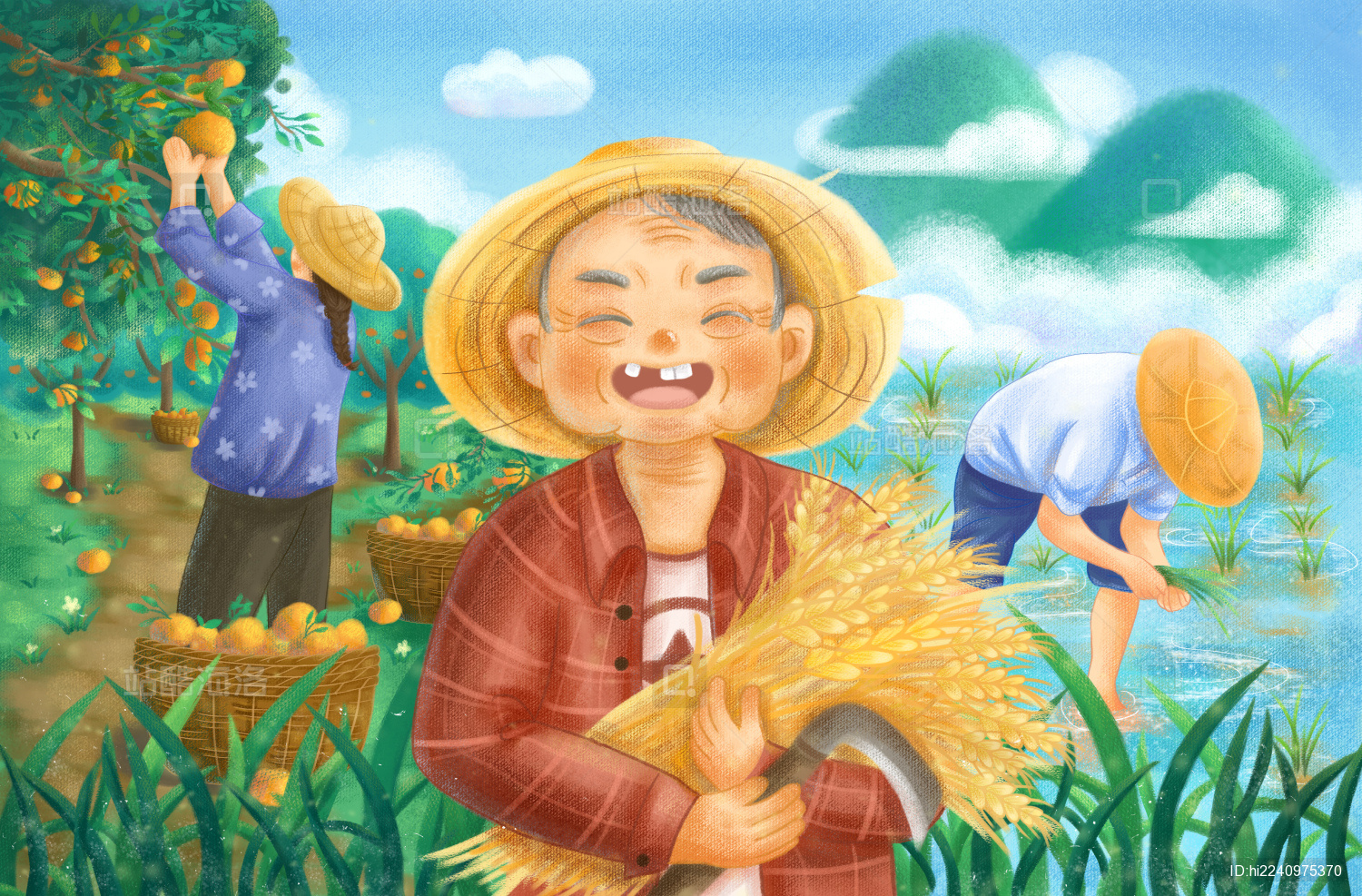 大地的耕耘者之农民