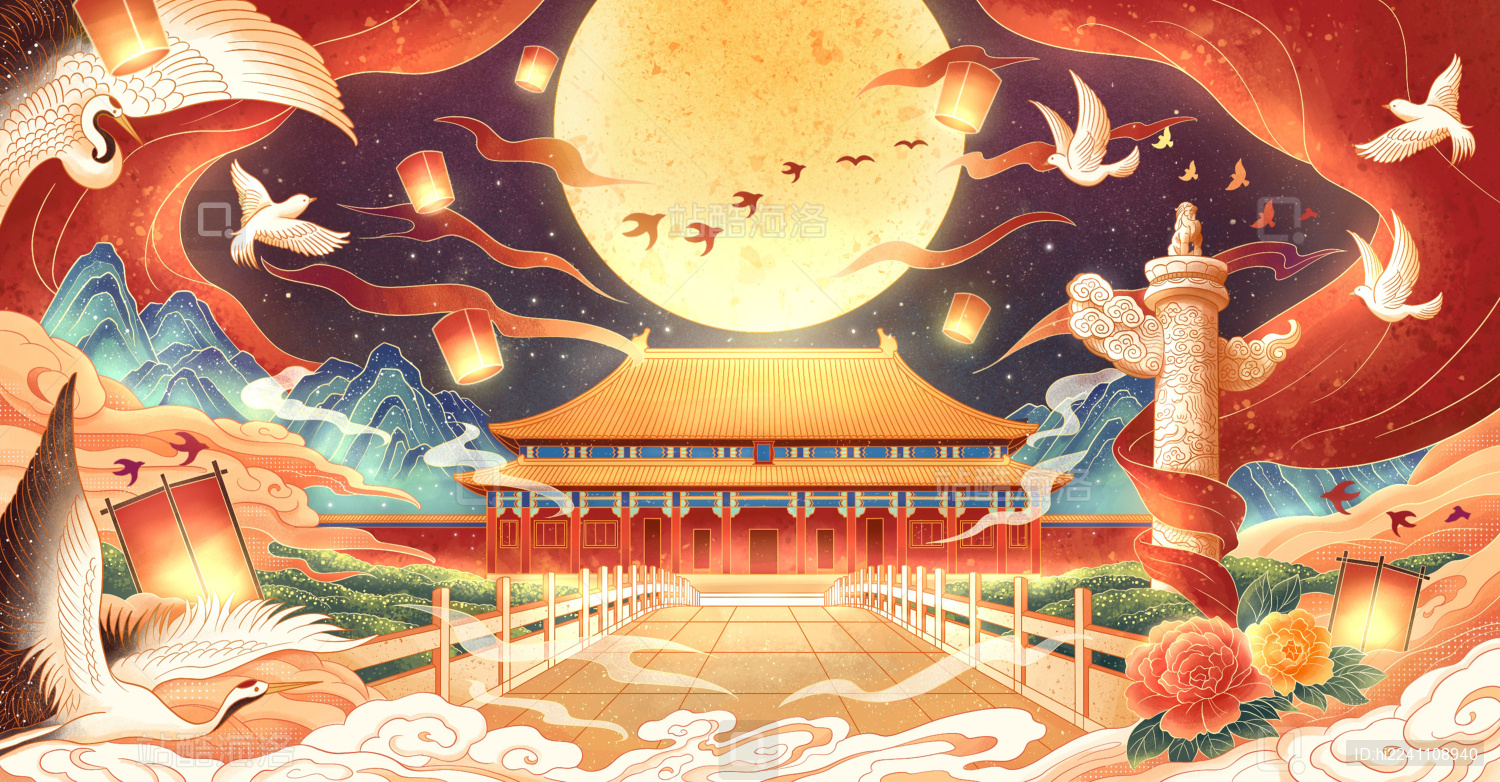 国风城市北京故宫建筑