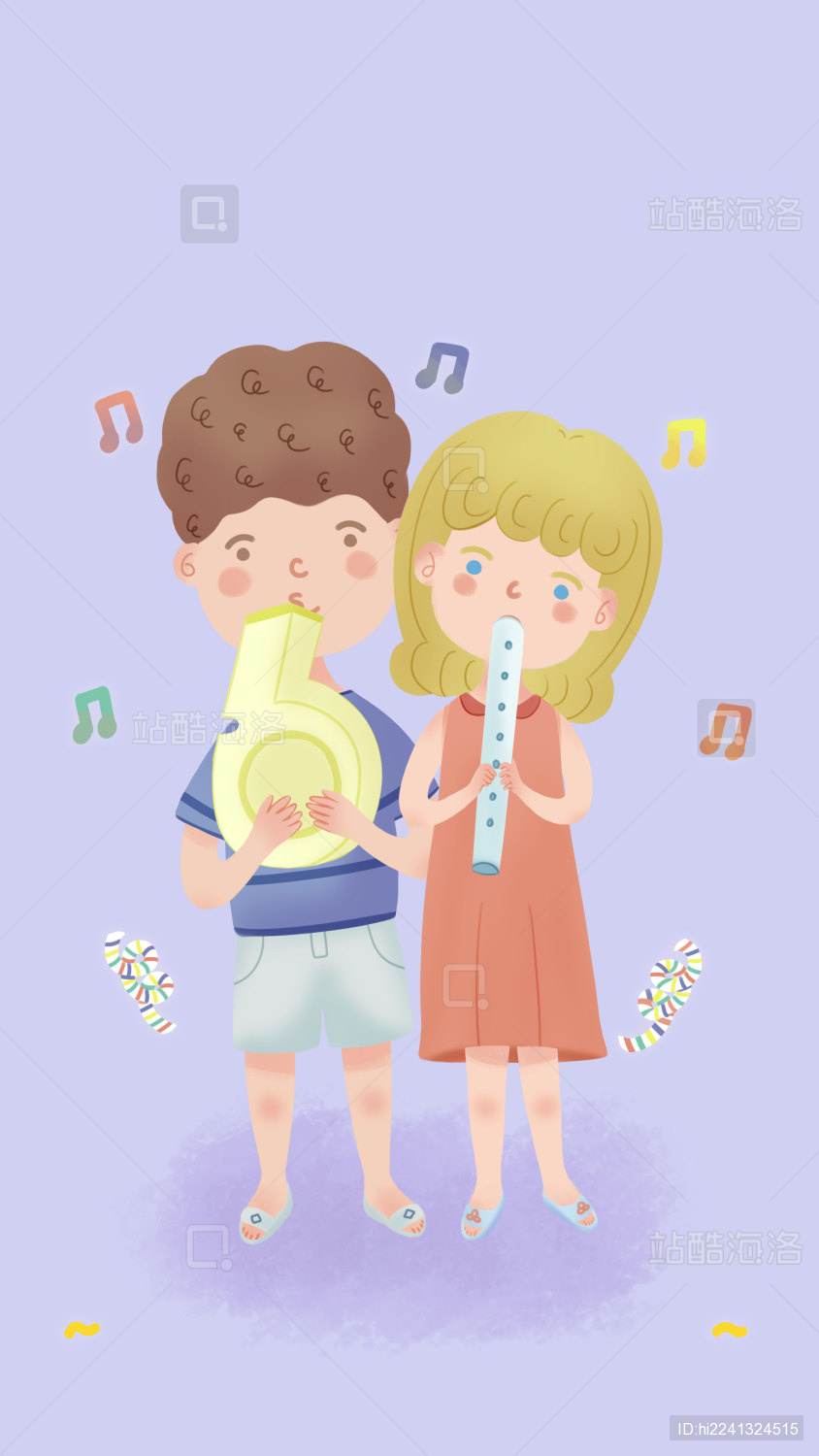 六一儿童节手机开屏页