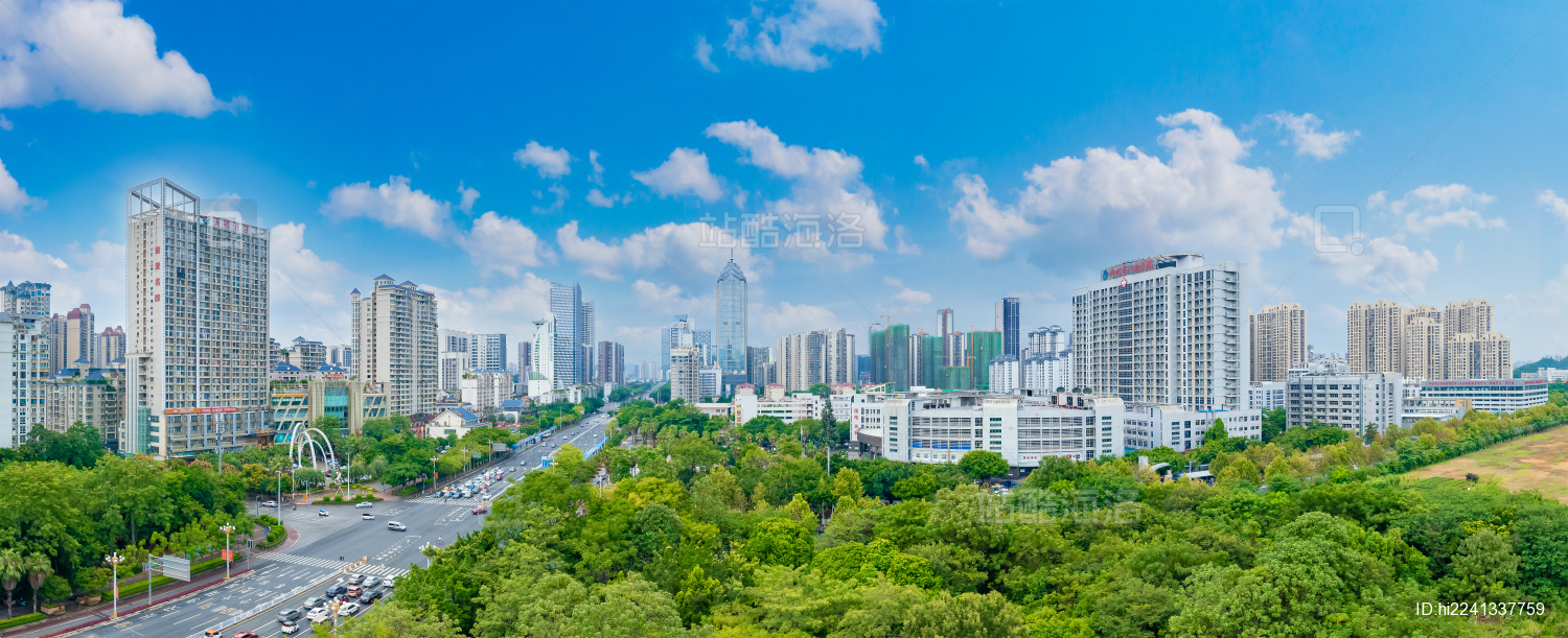 中国广西柳州市城市风光