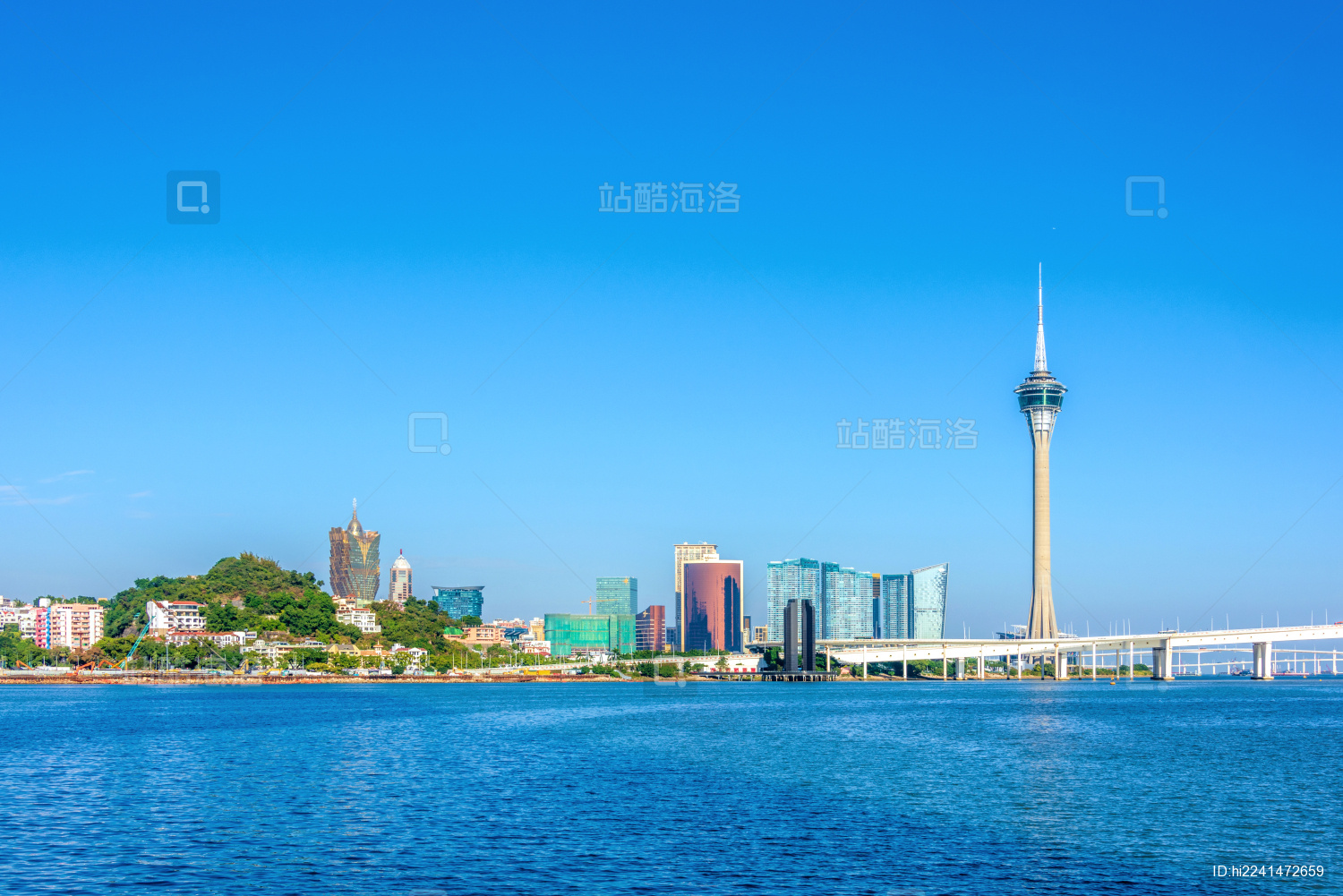 中国澳门旅游塔风光