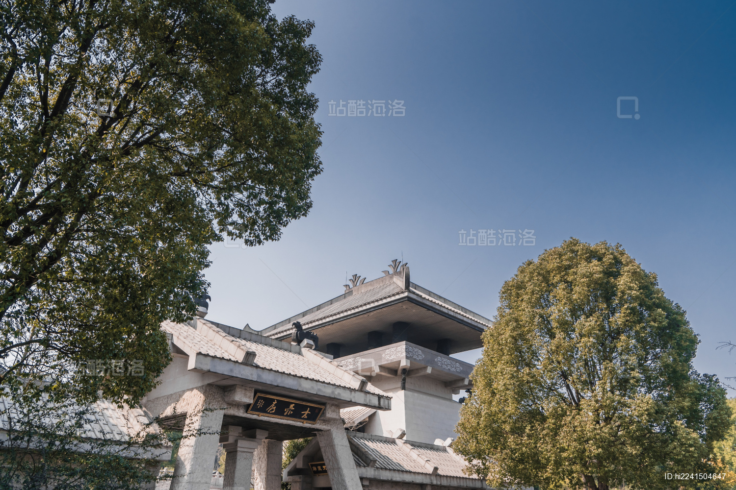 中国浙江绍兴上虞曹娥景区中华孝德园